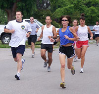 Run with a Cop-Photo by George Gannon