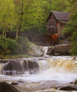 Babcock Gristmill Photo by Julie Black
